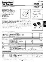 DataSheet IRFR9110 pdf